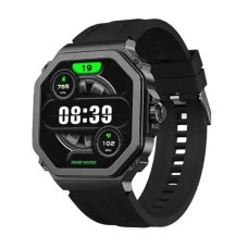 Blisbond Force Silver AMOLED Bluetooth Calling Smart Watch